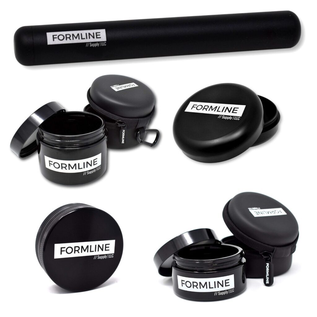 Formline airtight stash jar for keeping cannabis fresh on the trail Smell-proof weed jar with airtight seal for outdoor cannabis storage