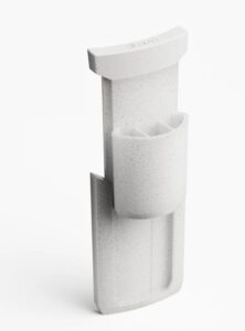 Staze Joint Holder biodegradable agave insert for pre-roll storage, designed to fit inside the Preserve Jar.